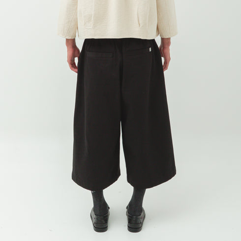 Merely Made Relaxed Skirt Pants Black 24FML260PT Fit Back Degli Uberti